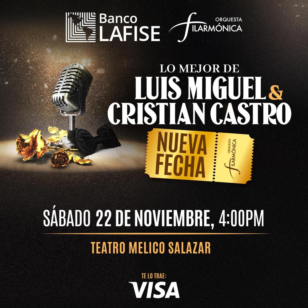 Lo Mejor De Luis MIguel y Cristian Castro Sab 4PM